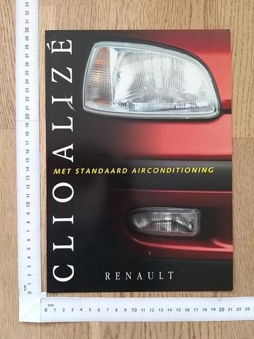 Renault Clio Alizé, folder 1996 beschikbaar voor biedingen