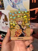 Demon Slayer card chatime Zenitsu, Ophalen of Verzenden, Nieuw, Tv, Foto of Kaart