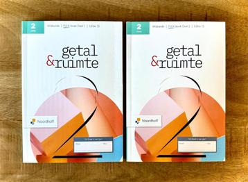 Getal & Ruimte 2 VWO Deel 1 en Deel 2. Wiskunde 13e Editie. beschikbaar voor biedingen