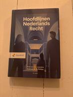 Hoofdlijnen Nederlands Recht - 9789001079789, Boeken, Ophalen of Verzenden, Zo goed als nieuw, Overige onderwerpen