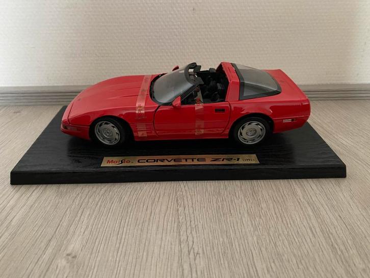 Maisto corvette ZR1 1:18, Hobby en Vrije tijd, Modelauto's | 1:18, Zo goed als nieuw, Maisto, Ophalen of Verzenden