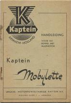 Kaptein Mobylette rijwiel hulpmotor handleiding (5768z), Fietsen en Brommers, Handleidingen en Instructieboekjes, Zo goed als nieuw