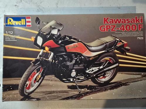 Revell 7923 Kawasaki GPZ-400 F., Hobby en Vrije tijd, Modelbouw | Auto's en Voertuigen, Zo goed als nieuw, Overige typen, Groter dan 1:32