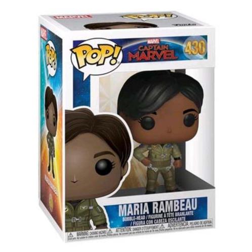 Funko Pop! Marvel: Captain Marvel - Maria Rambeau #430, Verzamelen, Poppetjes en Figuurtjes, Nieuw, Verzenden