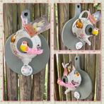 Cadeautip! NBC Vogelprint Broodplank Theepot Vogelhuisje, Ophalen of Verzenden, Nieuw