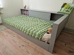 WOOOD hoekbed Connect (90x200) - betongrijs - nieuwstaat, Ophalen, 90 cm, Eenpersoons, Zo goed als nieuw