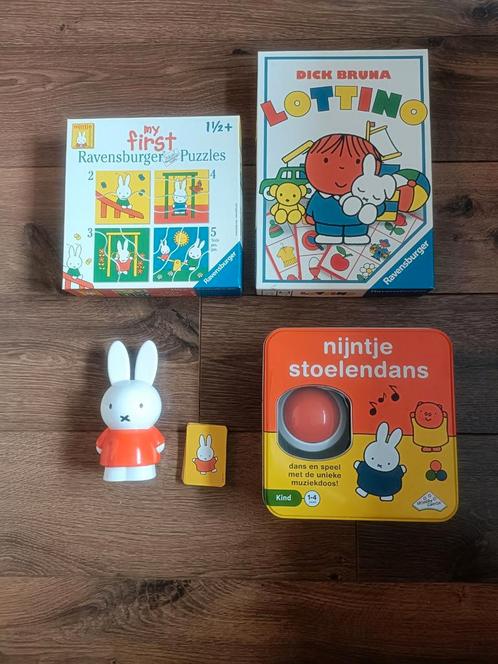 Spellen Dick Bruna en Nijntje, Kinderen en Baby's, Speelgoed | Educatief en Creatief, Zo goed als nieuw, Ophalen of Verzenden