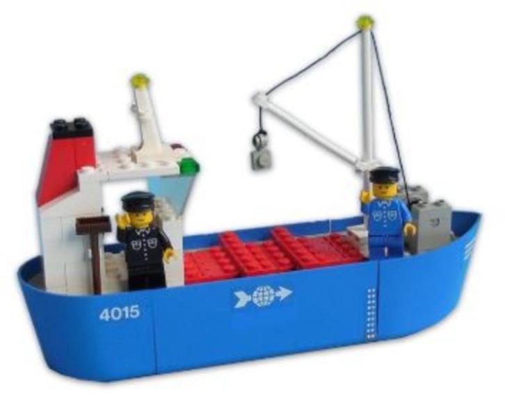 Lego set 4015 Vrachtschip., Kinderen en Baby's, Speelgoed | Playmobil, Zo goed als nieuw, Complete set, Ophalen of Verzenden