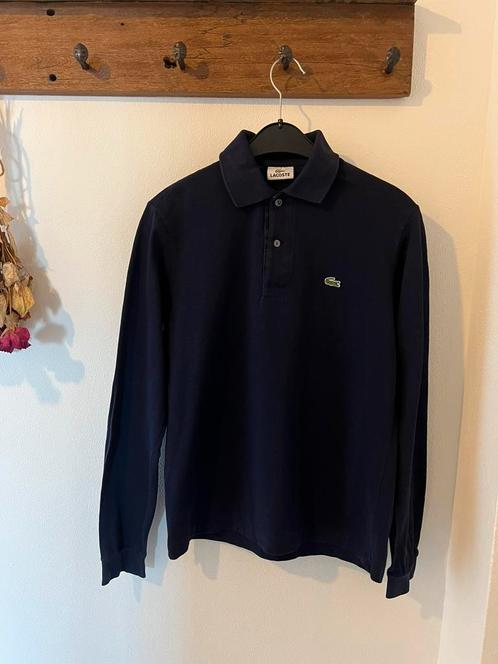Donkerblauwe Lacoste Polo maat 3 / maat S, Kleding | Heren, Polo's, Zo goed als nieuw, Maat 46 (S) of kleiner, Blauw, Ophalen of Verzenden