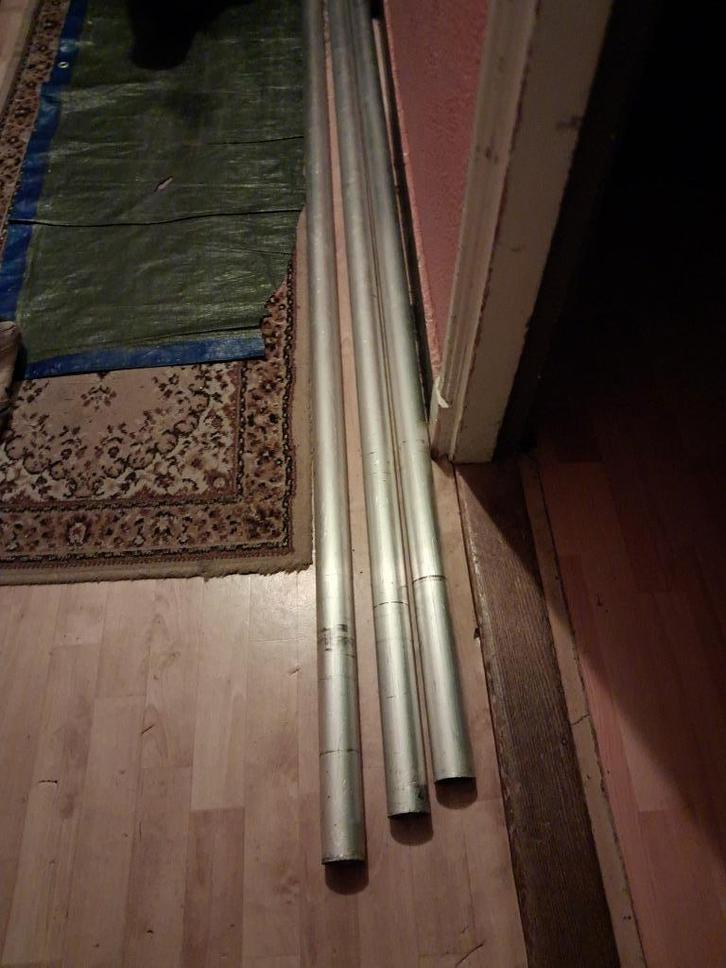 ALMINIUM BUIZEN, Telecommunicatie, Antennes en Masten, Gebruikt, Mast, Ophalen