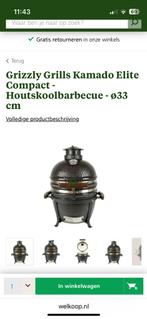 Grizzly Grills Kamado Elite Compact - Nieuw!, Tuin en Terras, Houtskoolbarbecues, Ophalen, Nieuw, GrizzlyGrills