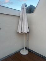 Witte parasol met voet – stevig en stijlvol, Ophalen