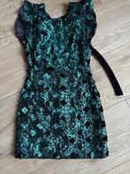 ZARA GROEN GLITTER PAILLETEN JURK, MAAT: XS, Kleding | Dames, Zara, Ophalen of Verzenden, Zo goed als nieuw, Maat 34 (XS) of kleiner