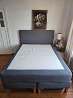 Ikea dunvik donkergrijs antraciet 160200, 160 cm, Gebruikt, Ophalen of Verzenden, Tweepersoons