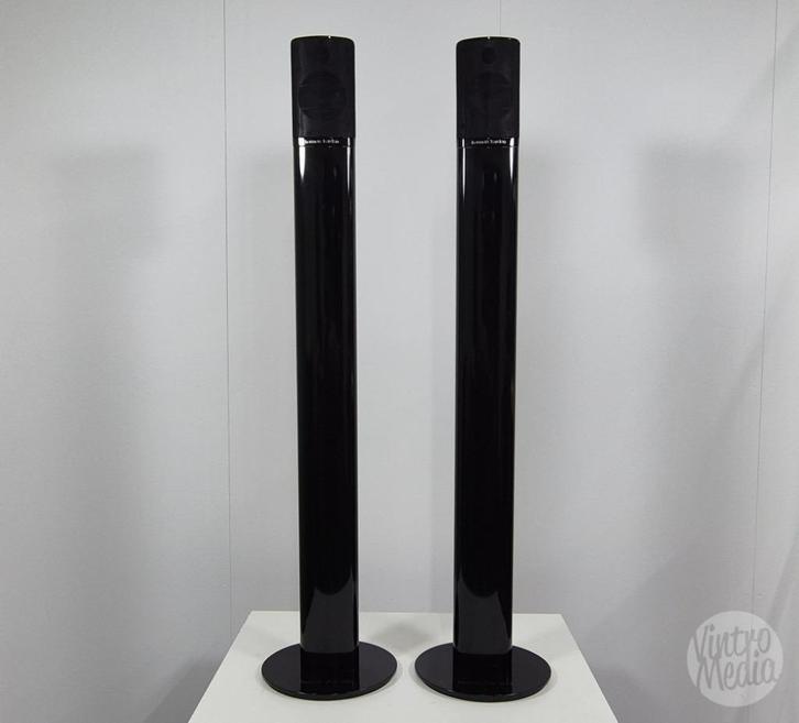 Harman Kardon SAT-TS7 Luidsprekers | Speakers | Satelliet, Audio, Tv en Foto, Luidsprekers, Gebruikt, Front, Rear of Stereo speakers