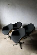 Vintage Herman Miller designstoelen, Ophalen, Blauw, Metaal, Vier