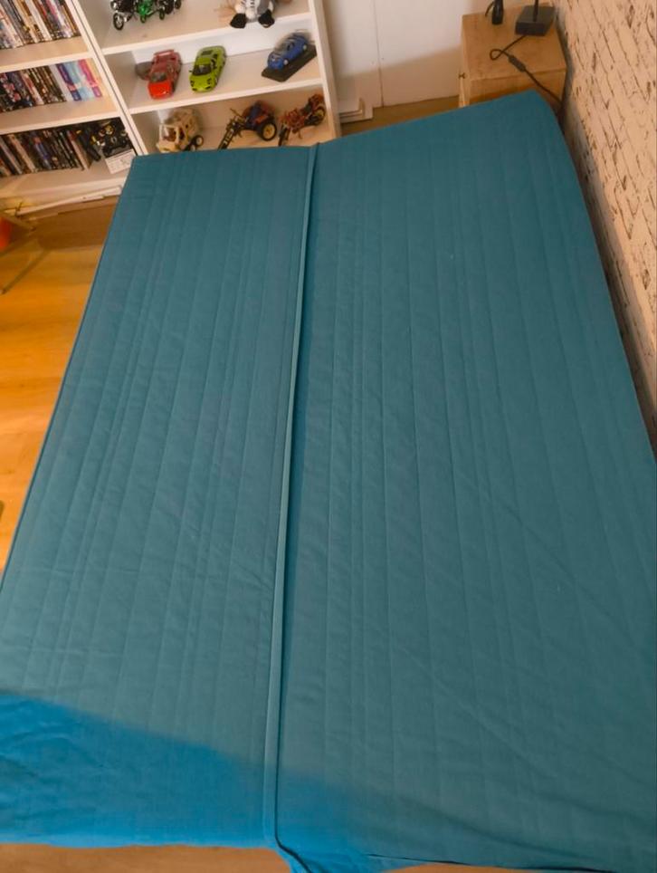 Slaapbank Beddinge van IKEA, Huis en Inrichting, Slaapkamer | Slaapbanken, Zo goed als nieuw, 140 cm, Tweepersoons, Ophalen