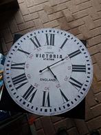 Grote Wandklok - 60cm Doorsnee, Ophalen, Gebruikt, Analoog, Wandklok