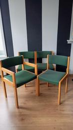 4 vintage eetkamerstoelen Cees Braakman, Ophalen, Gebruikt, Overige kleuren, Vintage