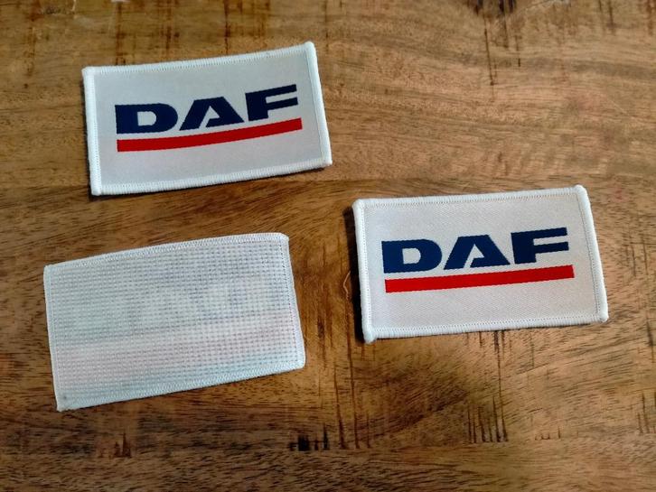 DAF truck vrachtwagen vrachtauto logo patch embleem kleding, Verzamelen, Automerken, Motoren en Formule 1, Nieuw, Auto's, Ophalen of Verzenden