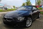 BMW 6 Serie Cabrio 630i 6 cilinder ERG MOOIE AUTO! SMG FULL, Auto's, Automaat, Achterwielaandrijving, Gebruikt, Zwart
