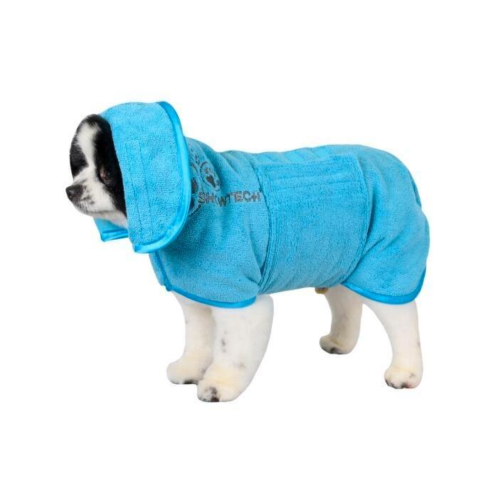 Showtech microvezel  honden badjas, maat M, Dieren en Toebehoren, Hondenkleding, Nieuw, Ophalen of Verzenden