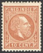 Ned-Indie NVPH nr 9 ongebruikt Koning Willem III 1870, Postzegels en Munten, Postzegels | Nederlands-Indië en Nieuw-Guinea, Verzenden