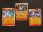 Litwick, Lampent, Chandelure. Twilight Masquerade promo, Ophalen of Verzenden, Zo goed als nieuw, Meerdere kaarten, Foil