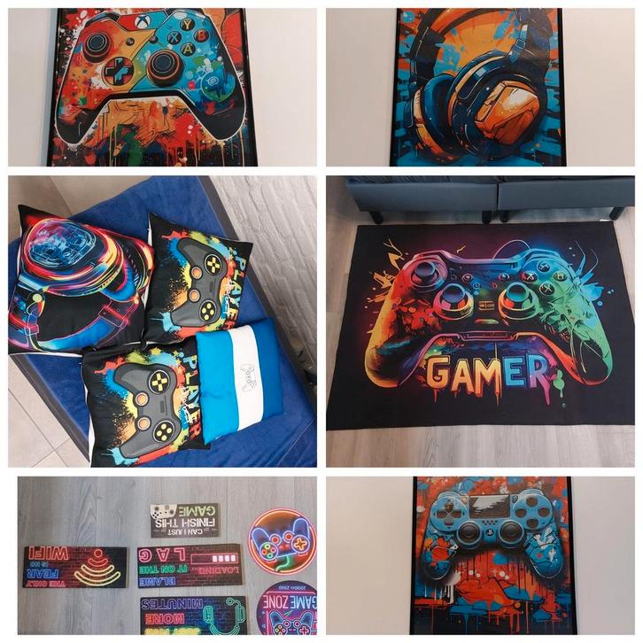 Gamekamer decoratie set, Computers en Software, Ontwerp- en Bewerkingssoftware, Nieuw, MacOS, Windows, Linux, Android, iOS, Overige