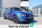 Volkswagen Polo 1.0 TSI Highline /18'' GTI / VIRTUAL COCKPIT, Auto's, Stof, Zwart, Blauw, Origineel Nederlands