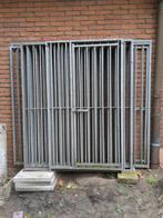 Kenneldelen 10 stuks waarvan 2 met deur, Dieren en Toebehoren, Ophalen, Hondenkennel, 100 cm of meer, 110 cm of meer
