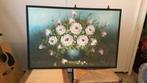 Te koop mooi olieverfschilderij., Ophalen, Gebruikt, 50 tot 75 cm, Schilderij