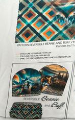 Beanie and buff dubbelzijdig french terry, Hobby en Vrije tijd, Stoffen en Lappen, 120 cm of meer, Nieuw, Ophalen of Verzenden