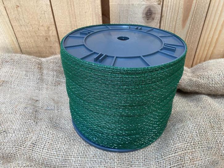 SCHRIKLINT 20mm haspels a 200mtr dennegroen, Dieren en Toebehoren, Stalling en Weidegang