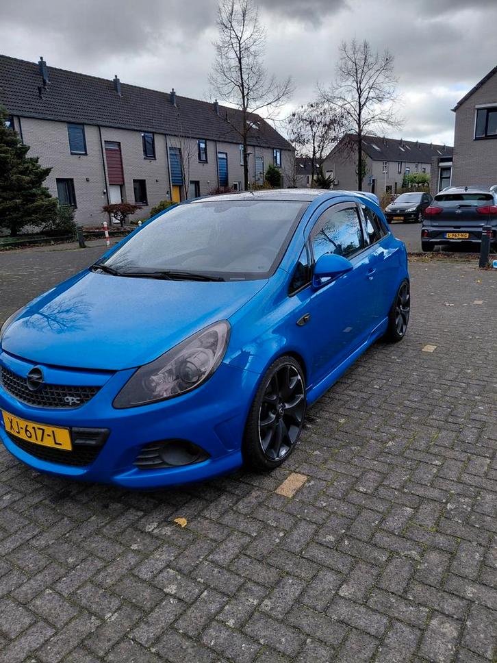 Opel Corsa 1.6 OPC 3D 2010 Blauw, Auto's, Opel, Particulier, Corsa, Benzine, E, Hatchback, Handgeschakeld, Geïmporteerd, Blauw