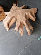 Boomstronk Tafel - Uniek en Rustiek, Huis en Inrichting, Tafels | Salontafels, Ophalen, Gebruikt, 50 tot 100 cm, Rustiek