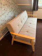 Slaapbank, Huis en Inrichting, Slaapkamer | Slaapbanken, Ophalen, Gebruikt, Bruin, 140 cm