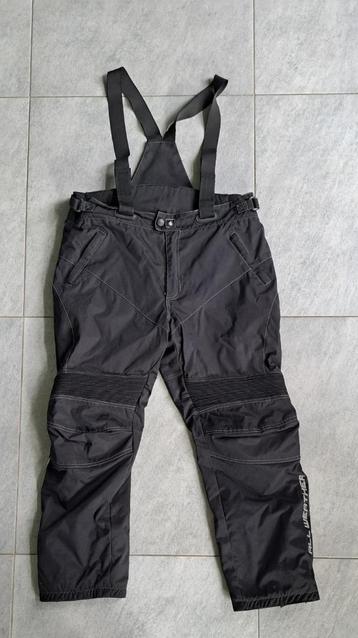 All Weather dames motorbroek XXL zwart met schouderbanden beschikbaar voor biedingen