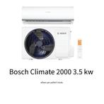Bosch Climate 2000 – 3,5 kW Airconditioner | Palletverkoop, Witgoed en Apparatuur, Verwarmen, Verzenden, Minder dan 60 m³, Nieuw