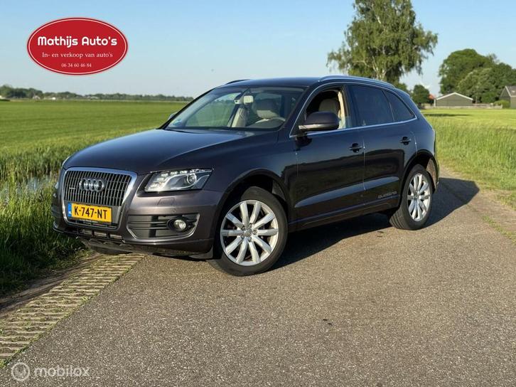Audi Q5 2.0 TFSI quattro Automaat Youngtimer! 100% onderhoud, Auto's, Audi, Bedrijf, Te koop, Q5, 4x4, ABS, Airbags, Airconditioning