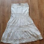 Ibiza Boho witte maxi rok katoen maat 38, Maat 38/40 (M), Ophalen of Verzenden, Onder de knie, Wit