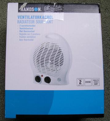 Handson ventilatorkachel. beschikbaar voor biedingen