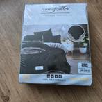 Dekbedovertrek satijn katoen 200/220cm, Zwart, Dekbedovertrek, Ophalen of Verzenden, Nieuw