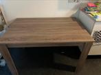 Eetkamertafel 120x80x75cm eikenkleur, Huis en Inrichting, Ophalen, 50 tot 100 cm, Zo goed als nieuw, Vijf personen of meer