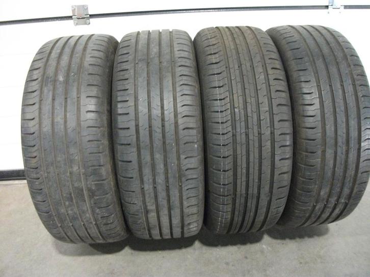 4 x 205/55 16" continental zomerbanden 4 x 6/7mm!, Auto-onderdelen, Banden en Velgen, Banden en Velgen, Zomerbanden, 16 inch, 205 mm
