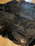 Koeienhuid koldby zwart / koeienvel kleed, Ophalen, 150 tot 200 cm, Bruin, Zo goed als nieuw