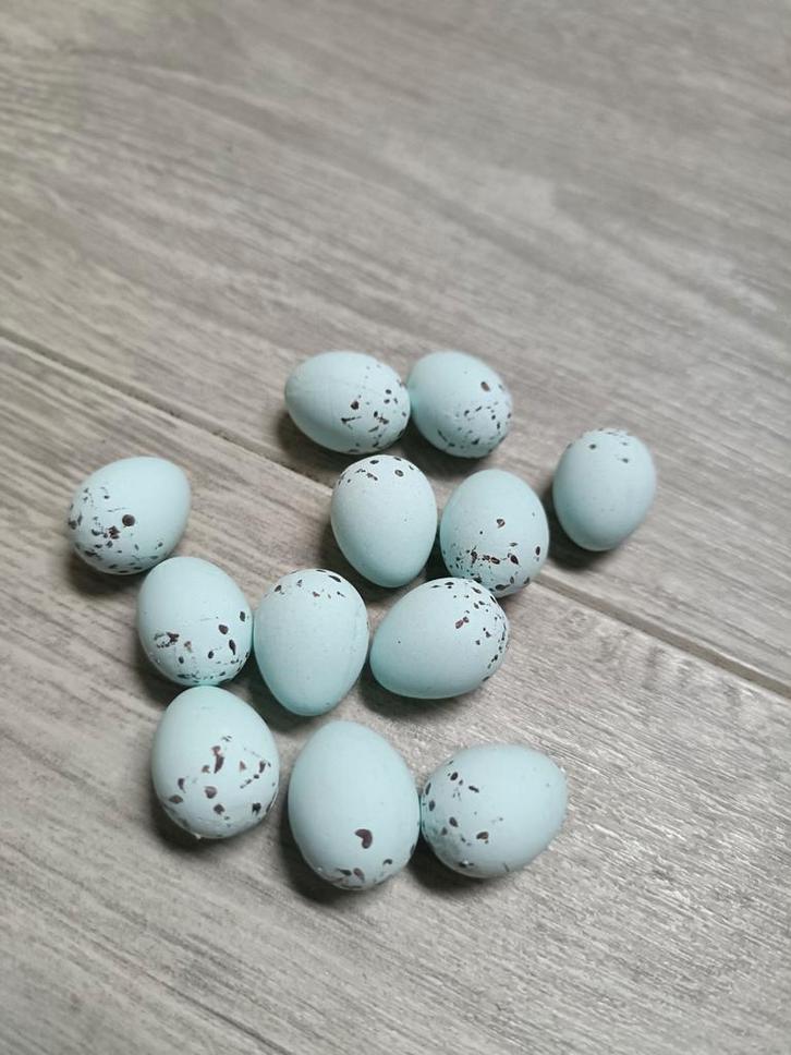 Porseleinen kunst eieren, Dieren en Toebehoren, Vogels | Toebehoren, Nieuw, Overige typen, Ophalen of Verzenden