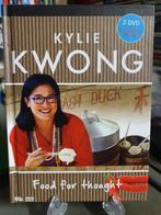 Kylie Kwong 2DVD + recepten boek food for thought, Alle leeftijden, Ophalen, Zo goed als nieuw