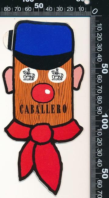 Sticker: Caballero - Boerenkiel beschikbaar voor biedingen