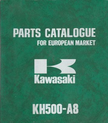 Kawasaki KH500 A8 parts list (7105z) beschikbaar voor biedingen